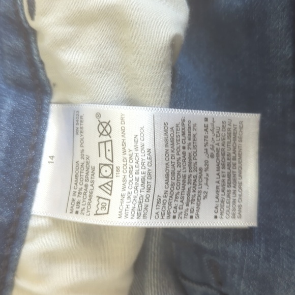 EUC Old Navy Super Skinny Jeans - Size 14 - Picture 4 of 6